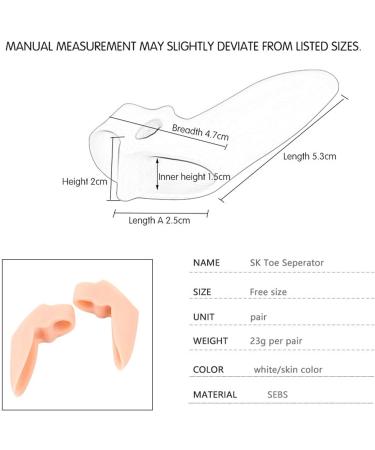 Bunion Cushion Protectors and Toe Separator Kit - 3 Pairs for Men and Women | Silicone Gel Shield for Foot Pain Relief and Toe Alignment - Buy Online on GoSupps.com