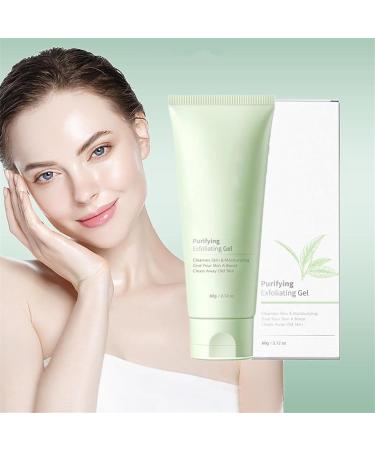 Purifying Exfoliating Gel Exfoliating Gel Purifying Exfoliating Gel Moisturizing Cleanses Skin Give Deep Cleansing Face and Body Exfoliating Scrub Gel (1PCS) - Buy Online on GoSupps.com