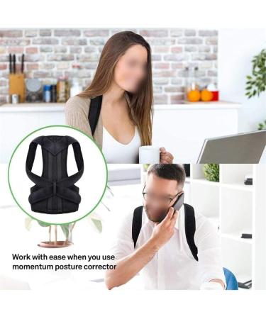 Adjustable Posture Corrector Back Support Shoulder Back Brace Posture Spine Corrector Postural Fixer Tape Tools - Buy Online on GoSupps.com