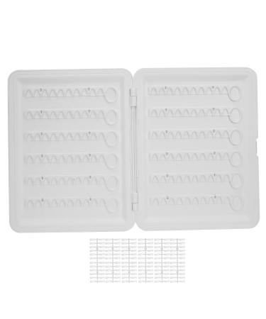 Nail Tips Color Chart Odorless Nail Polish Sample Book Plastic for Home for Nail Salon