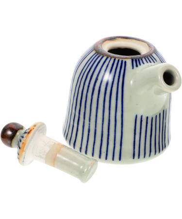 Zerodeko Soy Sauce Pot Vinegar Pot Dressing Container Mouthwash Dispenser Olive Oil Coffee Syrups Ceramics Oil Bottles Oil Dispenser Black Japanese Vinegar Holder Japanese Vinegar Dispenser 8.5X7X6.5CM As Shown - Buy Online on GoSupps.com