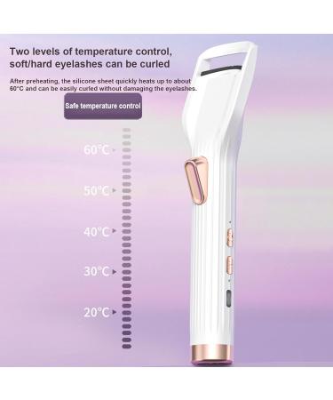 Lash Heater for Lashes | Rechargeable Eyelash Curler Heat for Eye Lashes - Long-Lasting Women Eye Lash Curling Heater for Daily Commutes & Dates With Fan - Buy Online on GoSupps.com