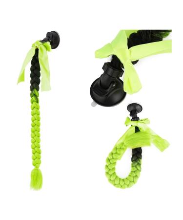 Ponytail Extensions Helmet Braid Hair Extension Synthetic Motorcycle Braid Hair Ponytail 20 Inch Long Ombre Color Helmet Braid Hair Accesorios for Woman for Women (Color : B3 Size : 20inches) 20inches B3