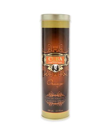 Cuba Orange By Cuba For Men Edt Spray 3.3 Fl Oz 3.3 Ounce (Pack of 1) - Buy Online on GoSupps.com