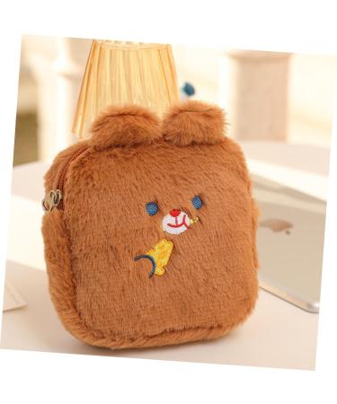 Anneome Girl Tampon Pouch 4pcs | Napkin Storage Bag | Travel Purse | Mini Zipper Pouch | Menstrual Pad Bag | Wet Dry Bag | Plush Napkin Holder - Buy Online on GoSupps.com