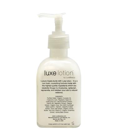 LuxeBeauty Luxe Lotion - Luxury Face, Neck & Hand Moisturizer in Vanilla | 8.5 fl oz - Buy Online on GoSupps.com