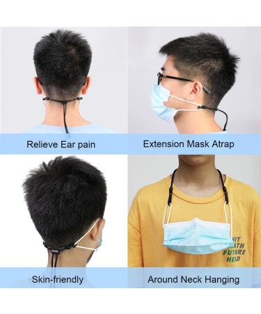 6PCS Adjustable Kids Ear Saver Lanyard Straps with Clips for Ear Pressure Relief by Lorvain - Buy Online on GoSupps.com