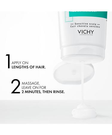 Vichy Dercos Oil Correct Hair & Scalp Conditioner with Zinc PCA & Silica. Results in clean scalp bouncy & airy hair & roots. Hypoallergenic Dermatologist Recommended 200ML - Buy Online on GoSupps.com