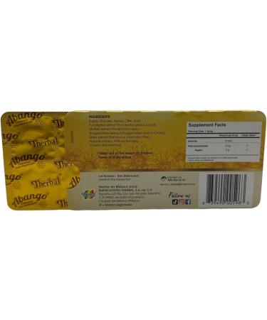 Abango & Propolis Cough Drop Trays - 8 Individually Wrapped Drops Each - Winter Herbal Blend Delicious Flavor (3 Pack) - Dulces para la TOS con Abango & Prop leo - Dietary Supplement - Buy Online on GoSupps.com