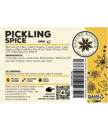 Pickle Spice 100g: Premium Herbs, Spices, Salt & Peppers - 154+ Varieties | [Brand Name] - Buy Online on GoSupps.com