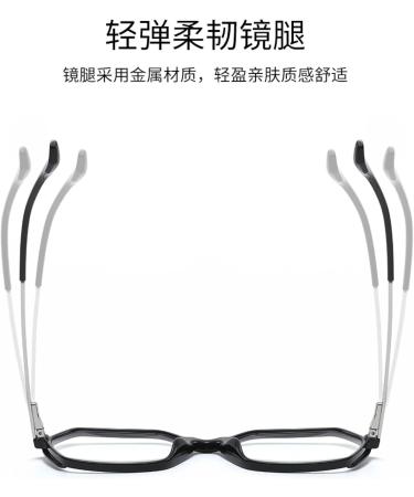 SERONI Blue Light Blocking Glasses for Men & Women - Metal Temples TR90 Polygon Frame UV Protection 55mm Purple-Tea - Buy Online on GoSupps.com