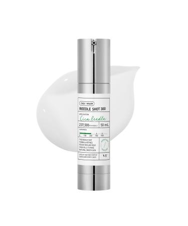 VT COSMETICS CICA Reedle Shot 300 Exosome de Nuit Avanc S rum de Microaiguilles Centella Asiatica Acide Hyaluronique Propolis Peau Douce R g n ration Peau Cristalline (1.69 Fl Oz / 50ml)