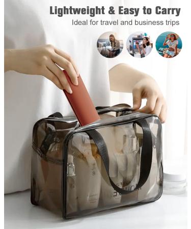 FERYES Travel Makeup Brush Holder - Dark Brown | Stylish & Portable Storage for Beauty Essentials - Buy Online on GoSupps.com