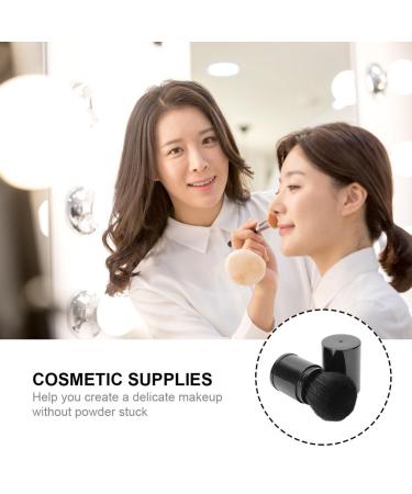 FOMIYES Mini Bronzer Brush - Retractable Blush & Loose Powder Makeup Brush for Travel | Flexible Face Powder Cosmetic Supplies for Women & Girls - Buy Online on GoSupps.com
