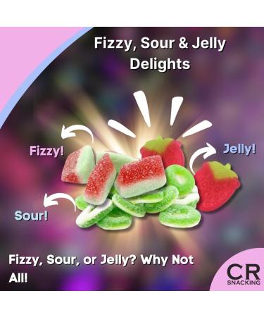 Pick & Mix Sweets 1kg - 20 Varieties Fizzy sour and Jelly Sweets premium quality Large Retro Candy Assortment Bag - Pick n Mix Sweets for Children Adults Christmas - Buy Online on GoSupps.com