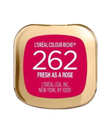 L'Oreal Paris Colour Riche Hydrating Satin Lipstick 262 Fresh as a Rose 2-Pack - Buy Online on GoSupps.com