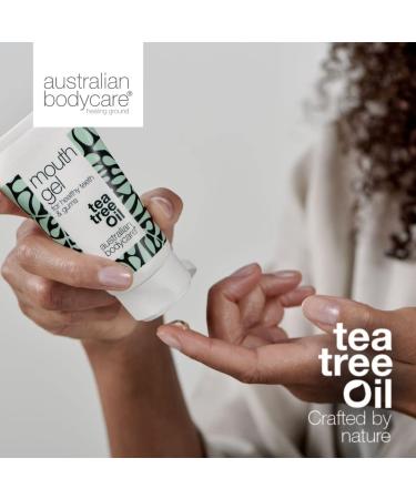 Natural Mouth Gel for Dry Irritated Palate & Gums - Tea Tree Oil | Vegan 50ml | Soothes Dry Mouth - Buy Online on GoSupps.com