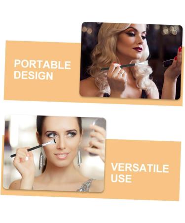 FOMIYES Fish Tail Brush Highlighter Blush Brush Makeup Supplies Brushes for Nose Makeup Nose Shadow Brush 18.50X1.00X1.00CM Black - Buy Online on GoSupps.com