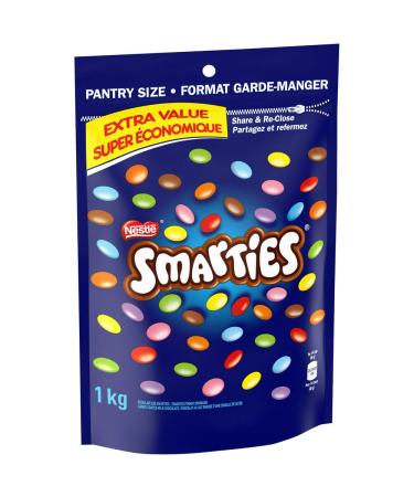 NESTL SMARTIES Candy Coated Milk Chocolate Pantry Size 1 kg - Buy Online on GoSupps.com