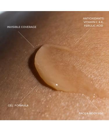 Sonrei Sea Clearly Premium SPF 50 Sunscreen Gel | UVA UVB Protection | Reef Safe, Vegan & Gluten Free - 3.4 Fl Oz - Buy Online on GoSupps.com