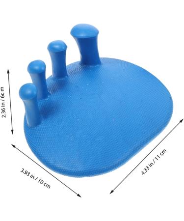 Thumb Splint Toe Separators Set 4 Pairs - Blue Gel - Nail & Toe Protector - Foot Valgus Support - Overlapping Nail Art - 11x10x6cm (4pcs) - Buy Online on GoSupps.com