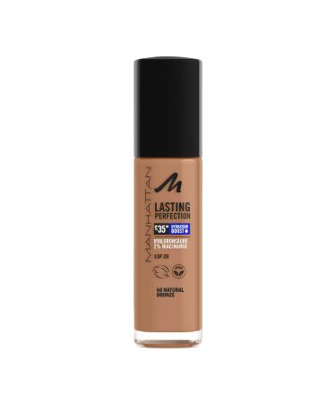 Manhattan Manhattan Lasting Perfection 35 HR Ultra Long Lasting Liquid Foundation Fb. 68 Natural Bronze