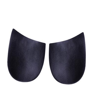 Didiseaon 1 Pair Leg Orthotic Insoles Silicone Face Scrubber Medial Lateral Heel Insoles O/x Type Leg Shoe Inserts Heel Insoles Inserts O/x Foot Pad Heel Pad Men and Women Orthopedic Black Medium