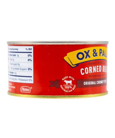 Ox & Palm Corned Beef Chunky Style 11.5 Oz - Pack of 12 | Original Flavor - Buy Online on GoSupps.com