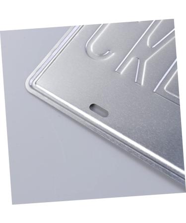 ABOOFAN Emblems Family Wall Decor The Office Decor Friend Iron Painting The Sign Vintage License Plate - Buy Online on GoSupps.com