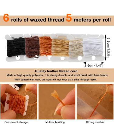 Tikjiua 59 Pcs Leather Sewing Kit - Heavy Duty Needles & Thread for Upholstery Repair - Large-Eye Stitching Needles for Carseat, Boots, Sofa - Buy Online on GoSupps.com