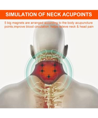 Self-Warming Neck Warmer for Pain Relief | Cervical Support Bandage - 2 PCs | Ideal for Headaches & Muscle Pain - Buy Online on GoSupps.com