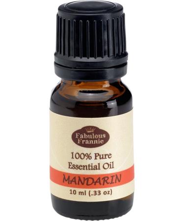 Fabulous Frannie Mandarin 100% Pure Undiluted Essential Oil Therapeutic Grade - 10 ml. Great for Aromatherapy!