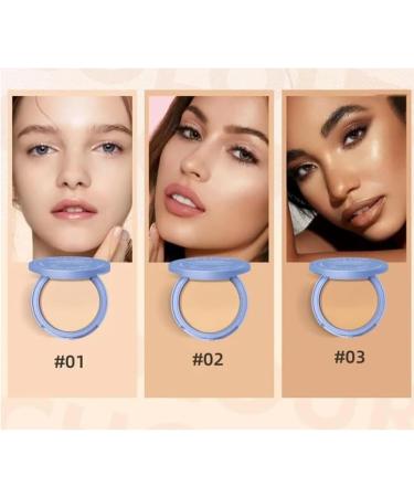 ADEK 2024 NEW GAGK Matte Perfection Pressed Powder - Oil Control Face Pressed Powder Waterproof Powder Makeup Matte Smooth Setting Powder Makeup (#02 NATURAL BEIGE) - Buy Online on GoSupps.com