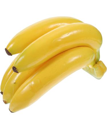 Alipis 3pcs Simulated Banana Vegetable Banana Artificial Yellow Bananas Artificial Banana Model Realistic Bananas Photography Props Fake Toy False Banana Decor Ornaments Household Foam As Shownx3pcs 18.5X10CMx3pcs - Buy Online on GoSupps.com