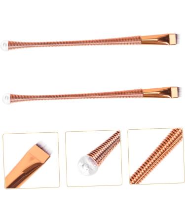 Baluue 2pcs Eyeliner Brush Eye Cosmetics Brush Eyeliner Smudge Brush Eyeliner Makeup Brow Aluminum Tube - Buy Online on GoSupps.com