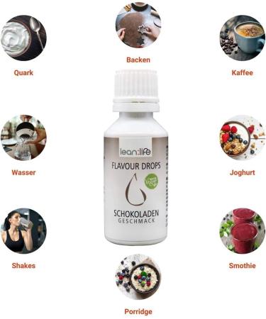 Buy Lean: Life Flavor Drops 30ml - Sugar-Free Low-Calorie Aroma Drops - 3 Set F rst P ckler Box - International Shipping Available - Buy Online on GoSupps.com