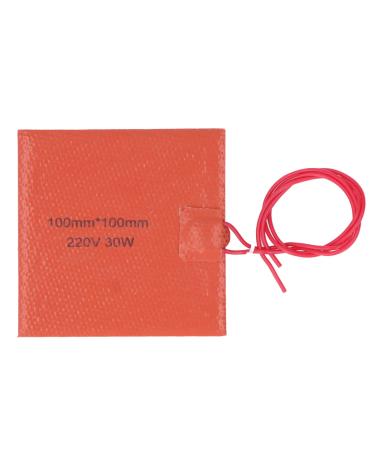 Flexible silicone heating AC 220 V 30 W durable insulation flexible silicone heating pillows high-temperature-resistant cube heating cushion mat