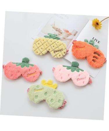 FRCOLOR Cactus Blindfold Plush Sleep Soft Eye Cover | Bunny Mask Girls Sleep Mask | Breathable Eye Mask for Sleeping | Green - Buy Online on GoSupps.com