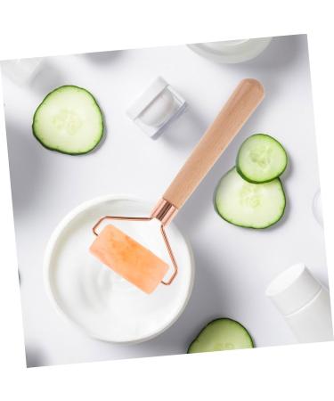 Salt Stone Facial Massage Roller - Ultimate Skin Care Tool for Women | Enhance Glow & Relaxation - Buy Online on GoSupps.com