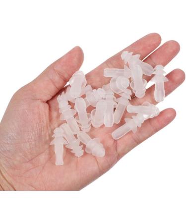 iPlusmile 50 Pairs Noise Reduction Ear Plugs - Waterproof Silicone & Reusable for Sleep Snoring Shooting Swimming Studying & Concerts - International Shipping Available - Buy Online on GoSupps.com