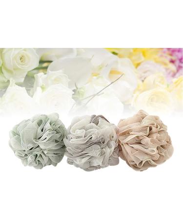 Buy Healifty 3pcs Shower Pouf Loofahs - Exfoliating Bath Scrubber Balls for Spa Experience | International Shipping Available - Buy Online on GoSupps.com