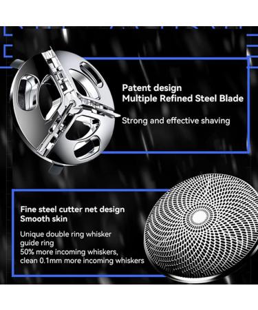 Jumbans Electric Shaver & Beard Trimmer with Mood Lamp LED Display - Portable Cordless Grooming Set for Men - Ideal for Travel - Buy Online on GoSupps.com