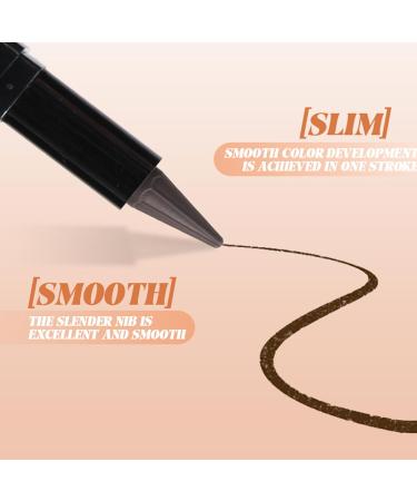 Waterproof Eyeliner Pencil 6Color Waterproof Eyeshadow Natural Sweatproof Eye Pencil for Women Younger Older Women Halloween Dating Stage Performance Holidays Party - Buy Online on GoSupps.com