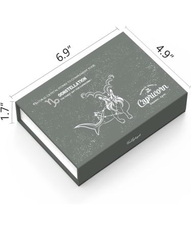 Faivykyd Capricorn Birthday Healing Crystals Set with Horoscope Box - Zodiac Birthstone Crystal Gifts for Women, Men, Friends - Natural Spiritual Crystals for Healing - Buy Online on GoSupps.com