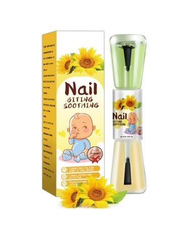 Toddler nail polish nail polish to prevent nail chewing - Bitter Stop Biting Liquid Nail Polish 10 ml | Stop putting your fingers in your mouth day and night