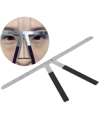 3-Point Eyebrow Ruler Stencils for Permanent Tattooing - Reusable Balance Extension Tool - Buy Online on GoSupps.com