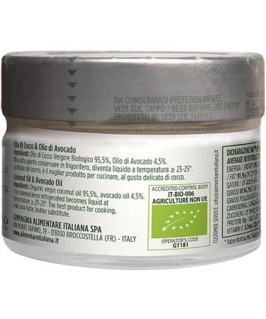 Organic virgin coconut oil and avocado oil - 90 ml - natural pure organic. Origin of certified organic farming - high quality Fratelli Mantova since 1905 - Buy Online on GoSupps.com