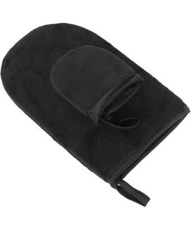 Healeved 3 Sets Tanning Gloves Manicure Hand Protectors Gloves for Gel Nails Salon Gloves Lotion Nail Gel Self Tan Face Applicator Gel Nail Gloves Uv Gloves Protection Flocking Black Agent - Buy Online on GoSupps.com