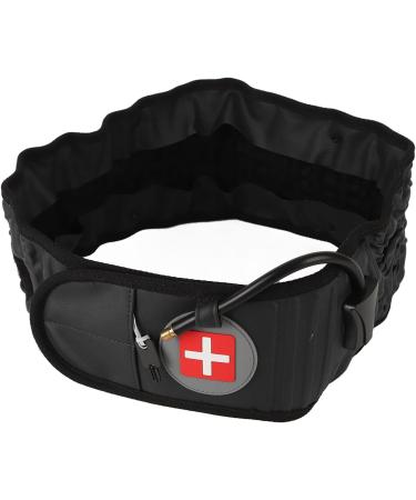 Buy Decompression Back Belt - Inflatable Lumbar & Spinal Traction Device for Lower Back Pain Relief (Black) | International Shipping Available - Buy Online on GoSupps.com
