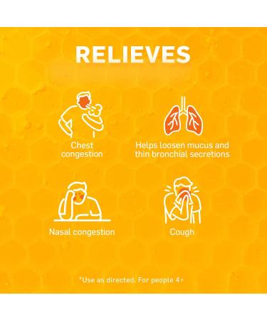 TUKOL Honey Children Cough & Congestion Relief - 4 oz Cough Medicine for Kids 4+ | Natural Cough Suppressant & Chest Congestion Syrup - Buy Online on GoSupps.com